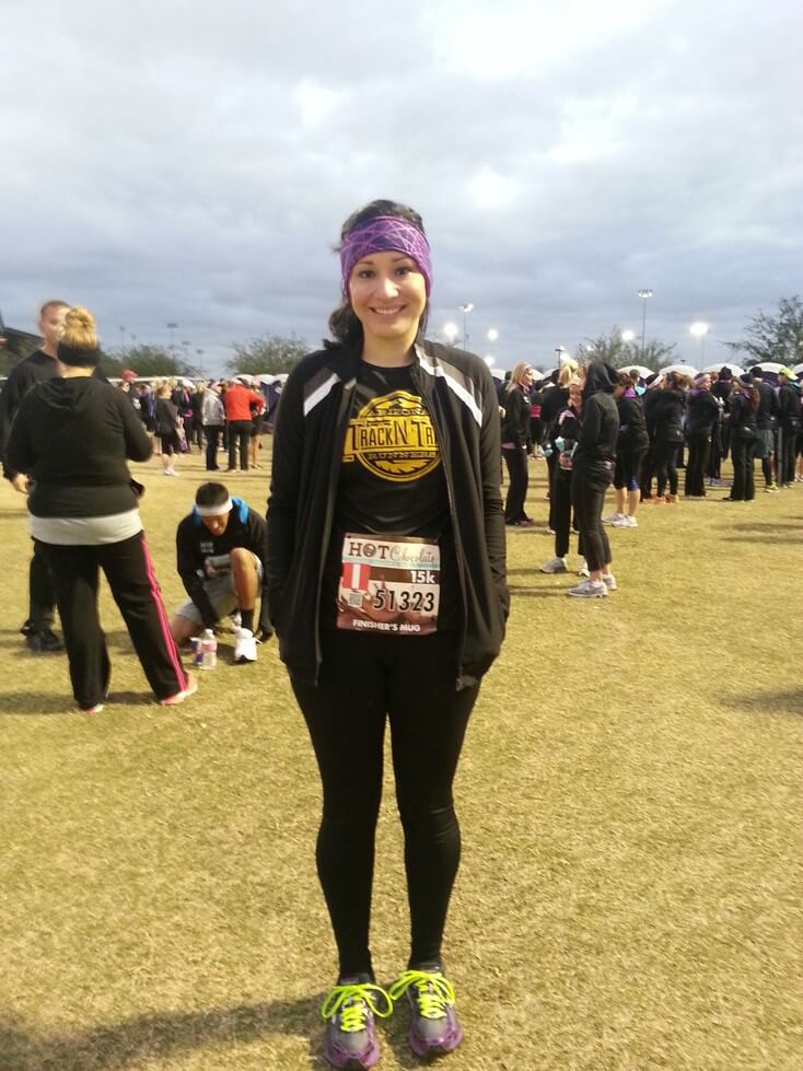 Pre-Race: Do I look cold?