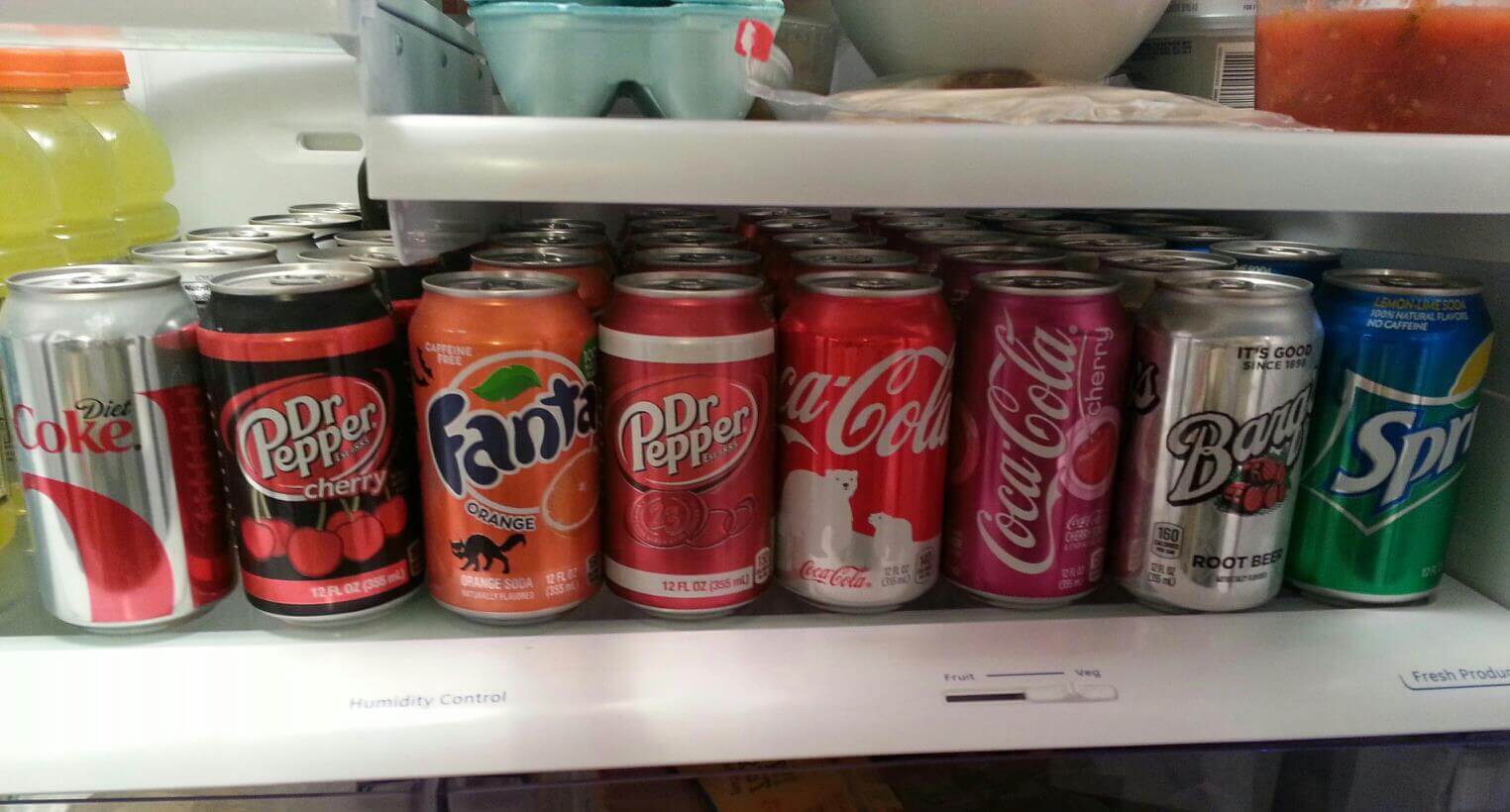 My fridge pre-challenge