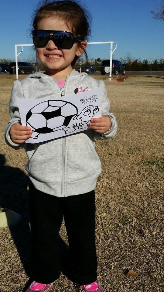 My sassy soccer player <3