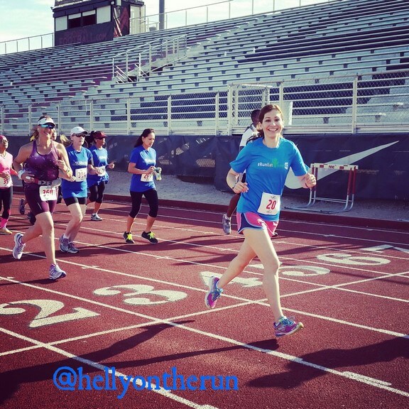At the start--all smiles :)