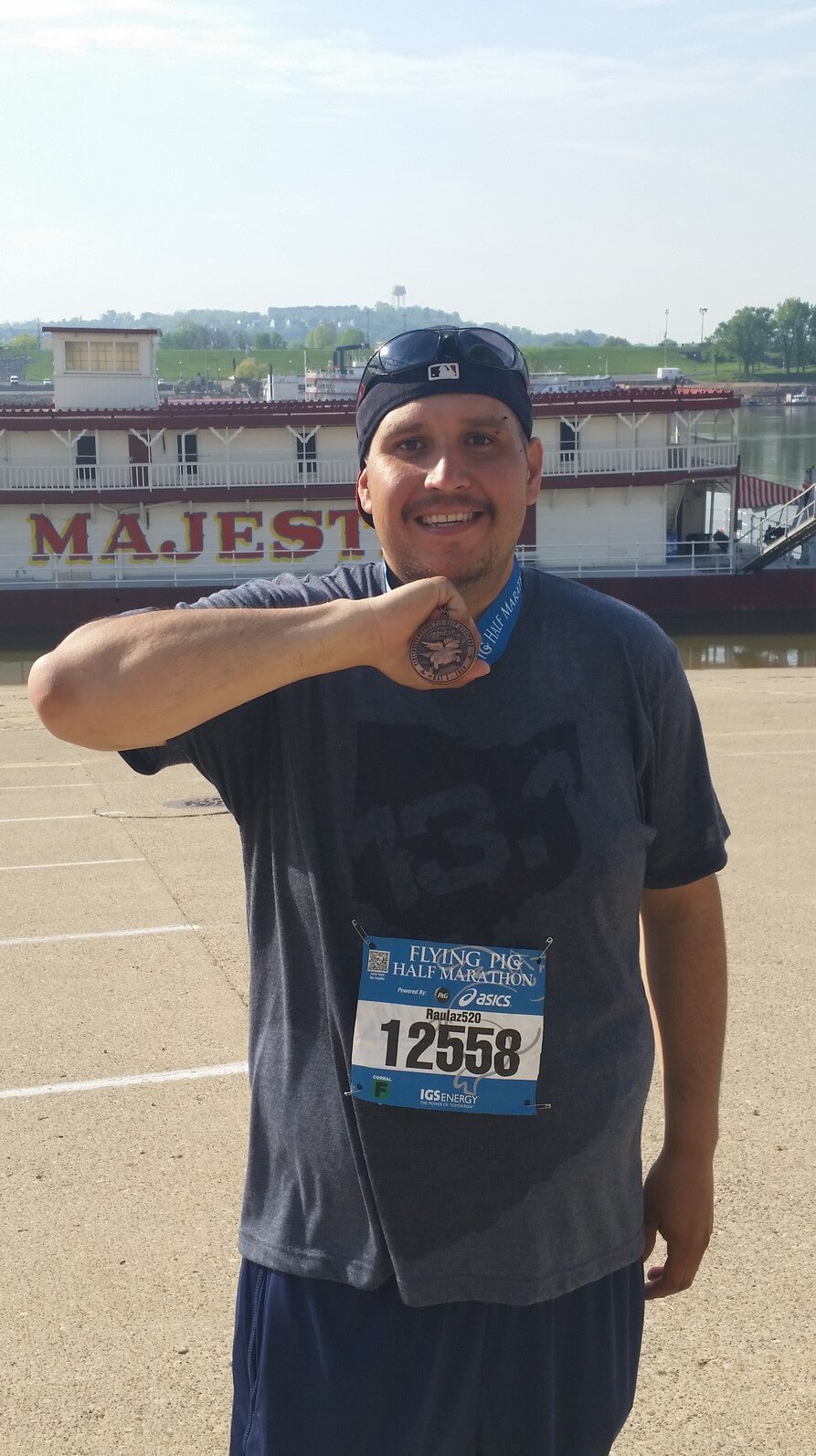 My brother, the runner <3