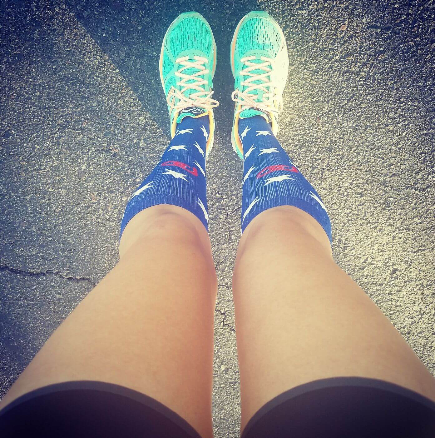 I channeled my inner Olympian for this run :D